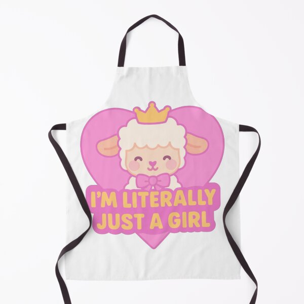 Item preview, I'm Just A Girl Lamb Tee designed and sold by AlenJaclenee.