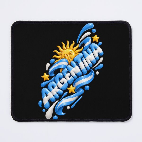 Item preview, Vamos Argentina 3D Design designed and sold by MarVan-Prints.