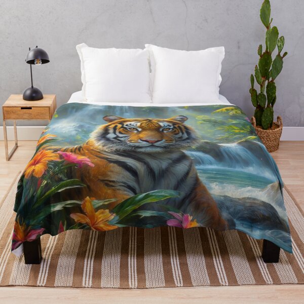 Item preview, Tropical Tiger designed and sold by GyspySoulStudio.