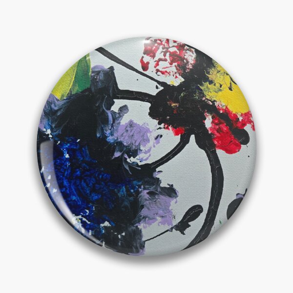 Item preview, Disruption in the abstract flower world designed and sold by LaurenMyersArtist.