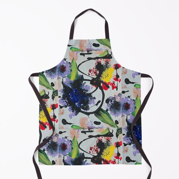 Item preview, Disruption in the abstract flower world designed and sold by LaurenMyersArtist.