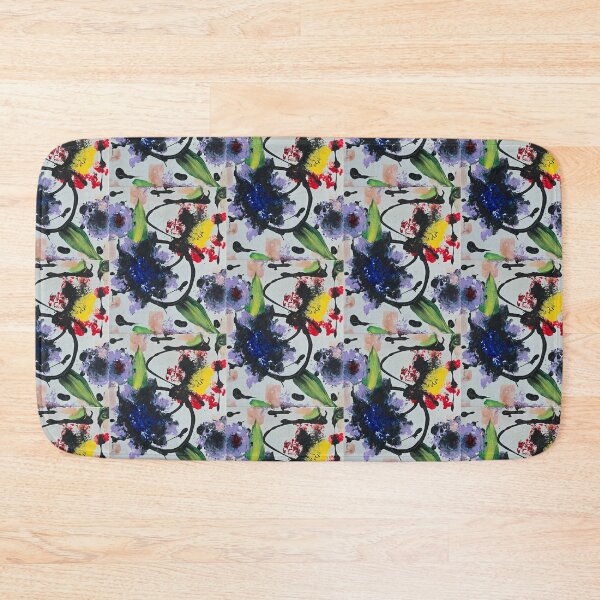 Item preview, Disruption in the abstract flower world designed and sold by LaurenMyersArtist.