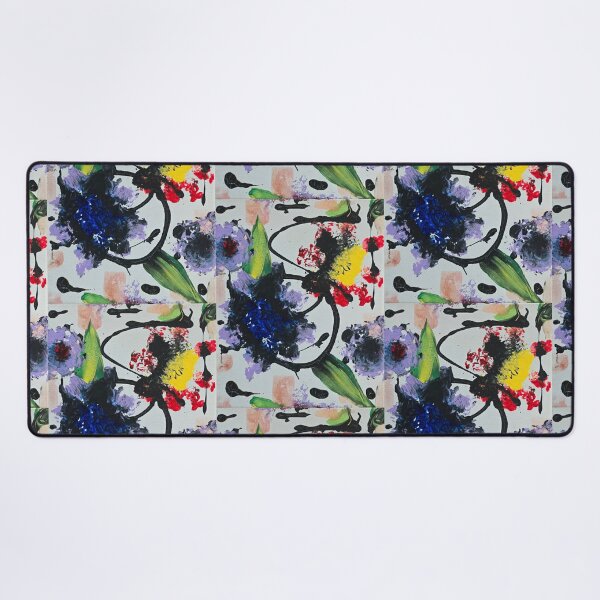 Item preview, Disruption in the abstract flower world designed and sold by LaurenMyersArtist.