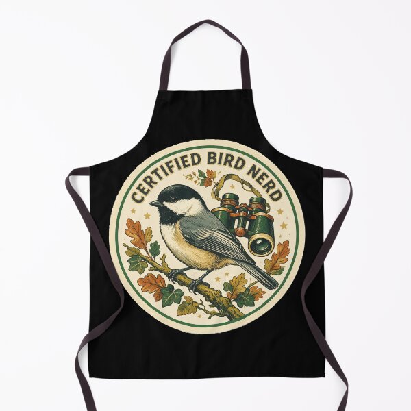 Item preview, Certified Bird Nerd Vintage Birdwatching Badge designed and sold by limos.