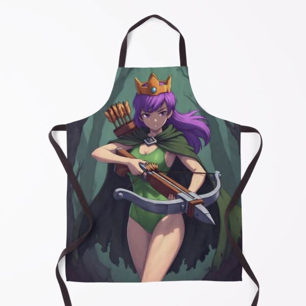 Item preview, Archer Queen in the Forest - Anime Fantasy Crossbow Warrior designed and sold by Billy Morfo™.