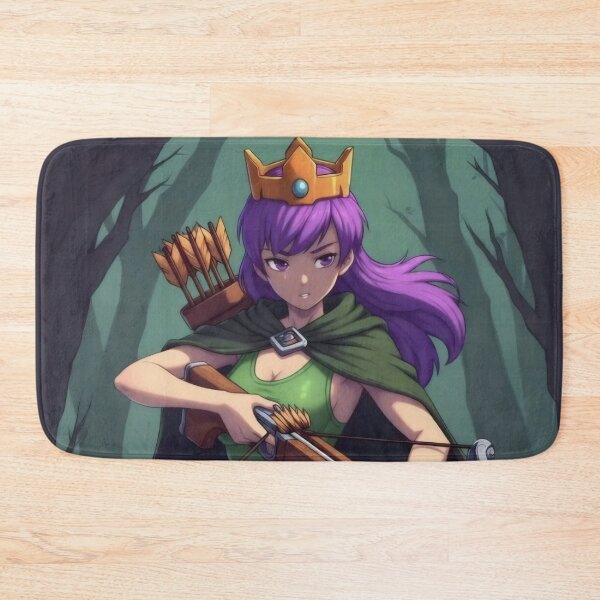 Item preview, Archer Queen in the Forest - Anime Fantasy Crossbow Warrior designed and sold by Billy Morfo™.