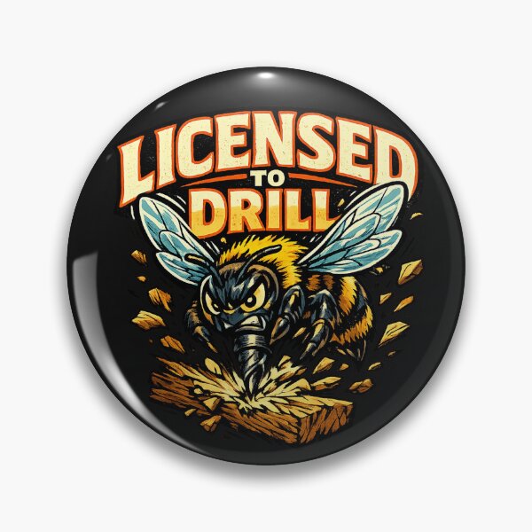Item preview, LICENSED TO DRILL designed and sold by AusTradeTees.