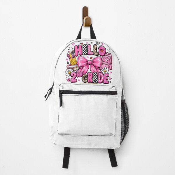 Item preview, Hello 2nd Grade Pink School Girl Design designed and sold by QuiteOrbit.