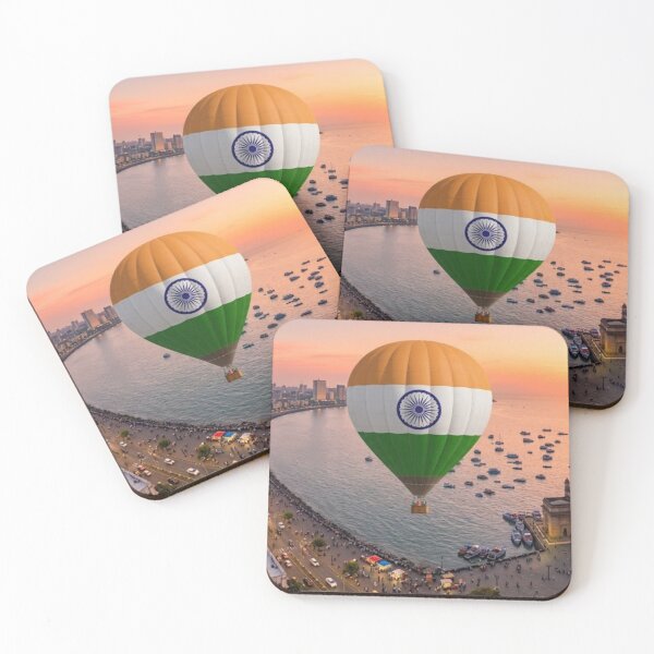Item preview, THE INTERNATIONAL HOT AIR BALLOON COLLECTION ~  MUMBAI INDIA designed and sold by globetrottergfx.