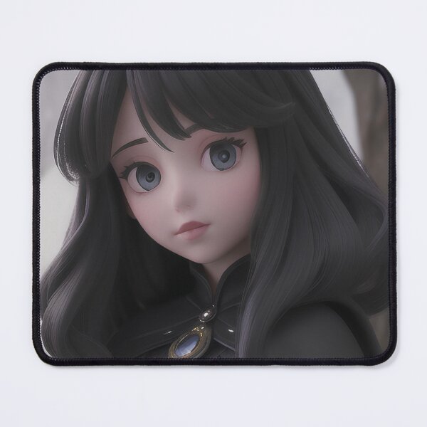 Item preview, Gothic Girl With Sapphire Pendant designed and sold by MoonGlyphSilence.