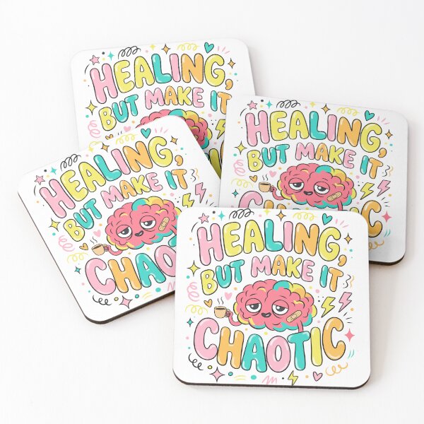 Item preview, Healing but Make it Chaotic designed and sold by Ink & Kind Studio.