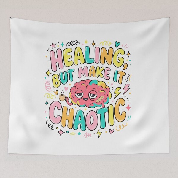 Item preview, Healing but Make it Chaotic designed and sold by Ink & Kind Studio.
