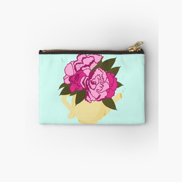 Item preview, Pink Peony Teapot Floral Illustration – Vintage Botanical Tea Lover Design designed and sold by SweetButSnarky.