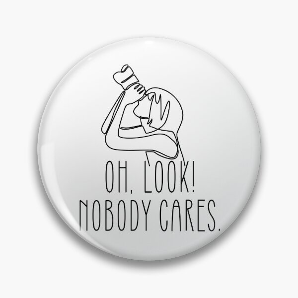 Item preview, Oh Look Nobody Cares designed and sold by aponwao.