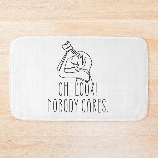 Item preview, Oh Look Nobody Cares designed and sold by aponwao.
