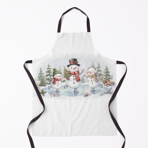 Item preview, Snowman Ice Skating designed and sold by InkShiftLabs.