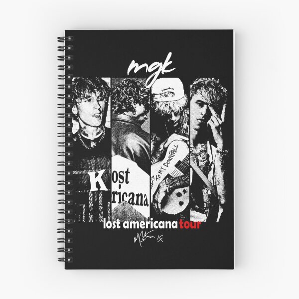 Item preview, MGK Lost Americana Tour Vintage Concert Graphic T-Shirt designed and sold by hejrawli.