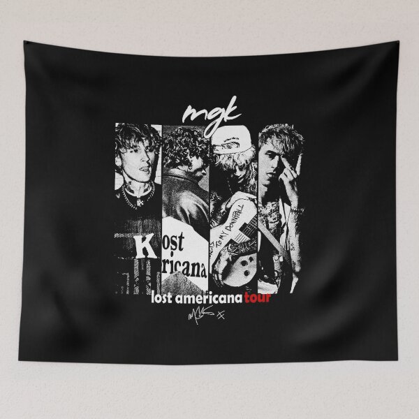 Item preview, MGK Lost Americana Tour Vintage Concert Graphic T-Shirt designed and sold by hejrawli.