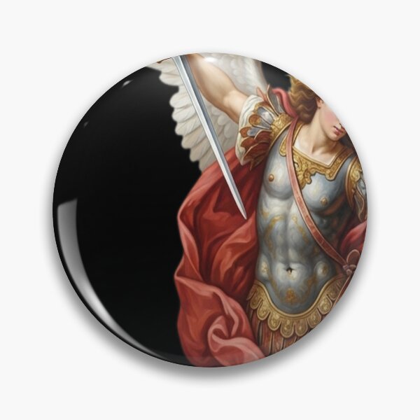 Item preview, St Michael the Archangel (San Miguel Arcangel ) designed and sold by MASONa03.