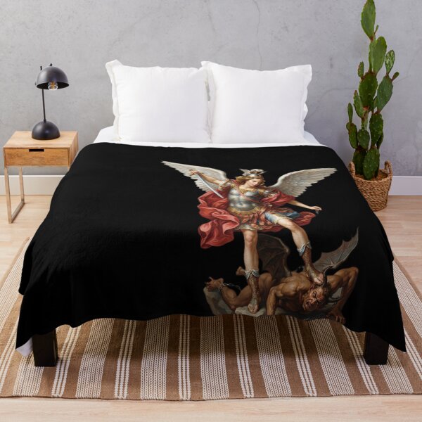 Item preview, St Michael the Archangel (San Miguel Arcangel ) designed and sold by MASONa03.