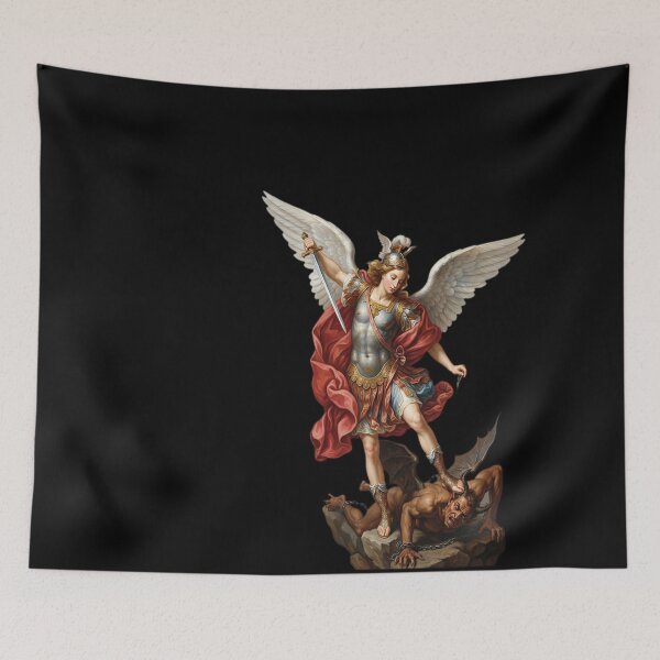 Item preview, St Michael the Archangel (San Miguel Arcangel ) designed and sold by MASONa03.