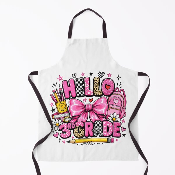 Item preview, Hello 3rd Grade Pink Backpack School designed and sold by QuiteOrbit.