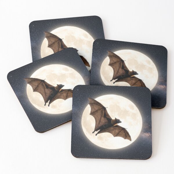Item preview, Bat Flies Through the Moonlight designed and sold by Tridentulus.