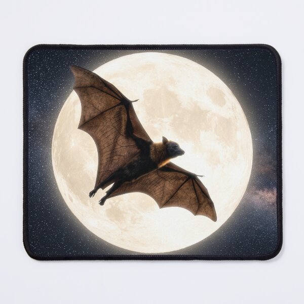 Item preview, Bat Flies Through the Moonlight designed and sold by Tridentulus.