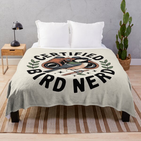 Item preview, Certified Bird Nerd Vintage Birdwatching Badge designed and sold by limos.