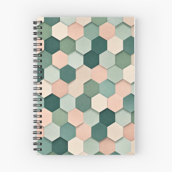 Item preview, Muted Mint Green Blush Faceted Cube Modernist designed and sold by scicilysimonee.