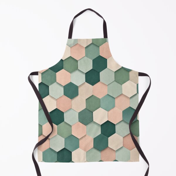 Item preview, Muted Mint Green Blush Faceted Cube Modernist designed and sold by scicilysimonee.