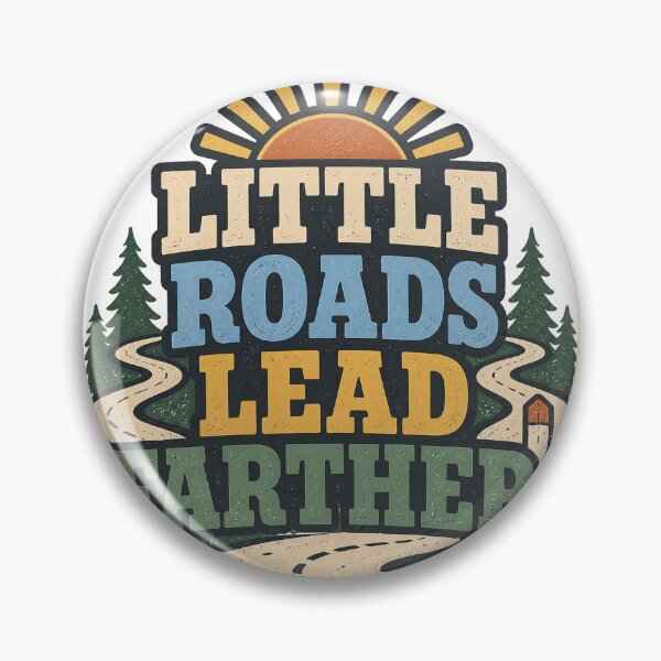 Item preview, Little Roads Lead Farther designed and sold by aihrgdesign.