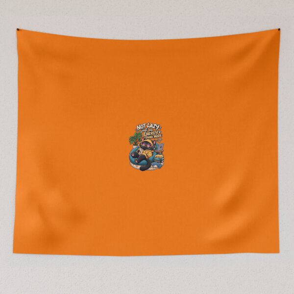 Item preview, Not Lazy Just on Energy Saving Mode  designed and sold by     GoodVibe Prints.