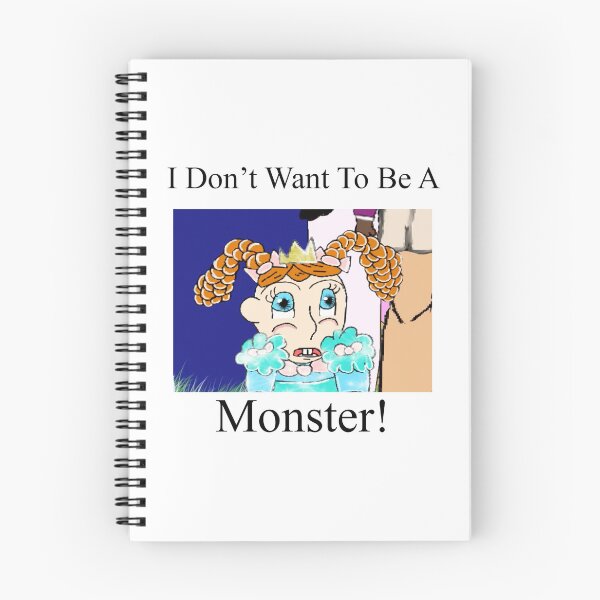 Item preview, I Don't Want To Be A Monster designed and sold by KJH-Art-Studios.