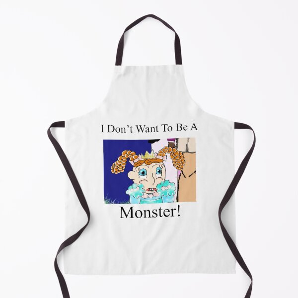Item preview, I Don't Want To Be A Monster designed and sold by KJH-Art-Studios.