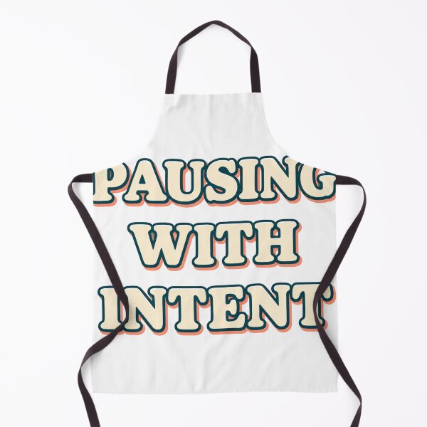 Item preview, Pausing With Intent Typography designed and sold by aihrgdesign.