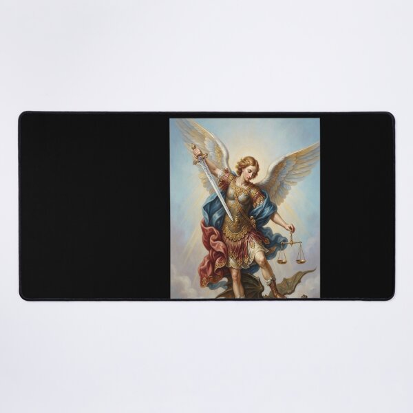 Item preview, St Michael the Archangel Angel Catholic Saint designed and sold by MASONa03.