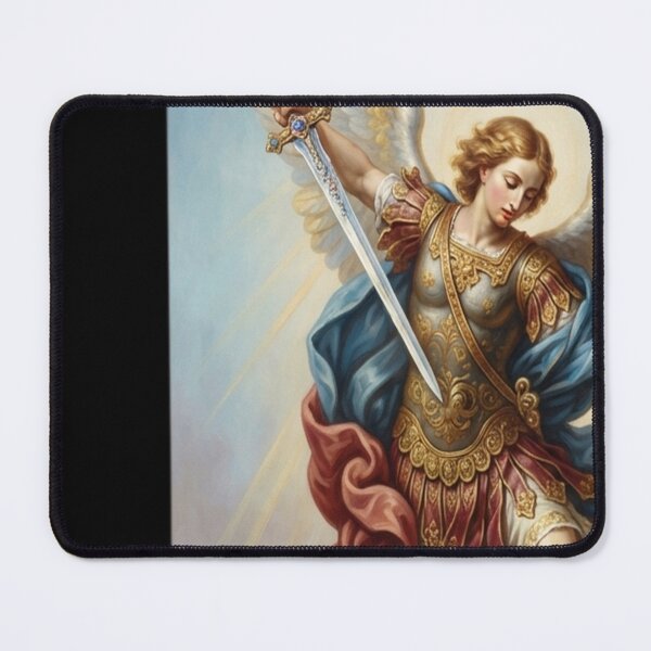 Item preview, St Michael the Archangel Angel Catholic Saint designed and sold by MASONa03.