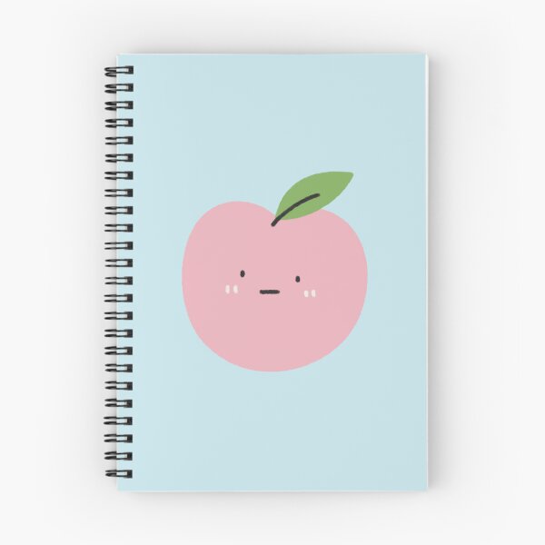 Artikelvorschau, Süßer rosa Pfirsich-Charakter mit niedlichem Gesicht entworfen und verkauft von bySunnieStudio.