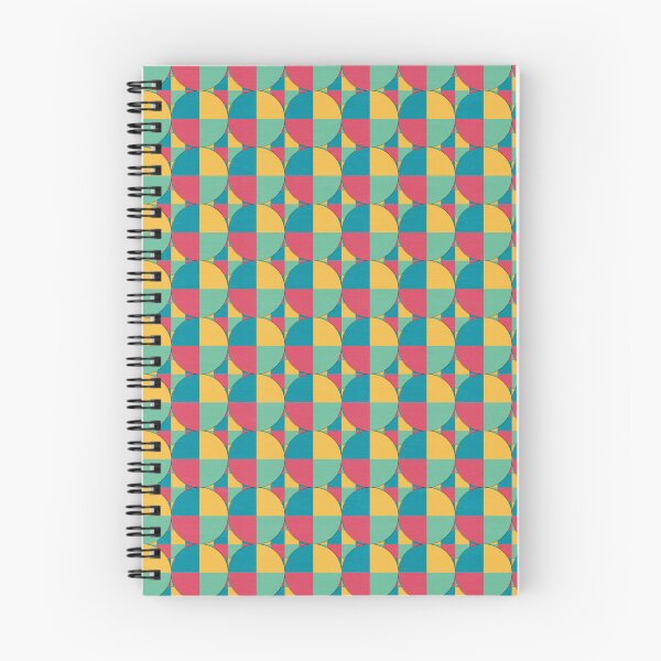Item preview, Bright Quarter Circles designed and sold by Be Okay Designs by Lex.