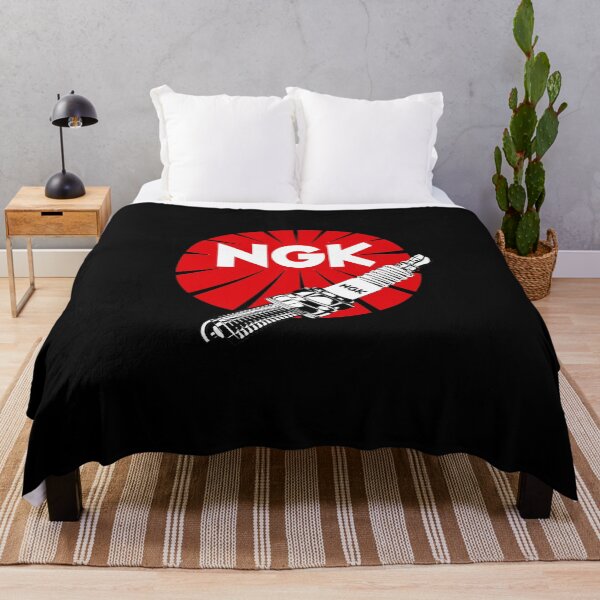 Item preview, NGK Spark Plug Racing Mechanic Garage Logo T-Shirt designed and sold by hejrawli.