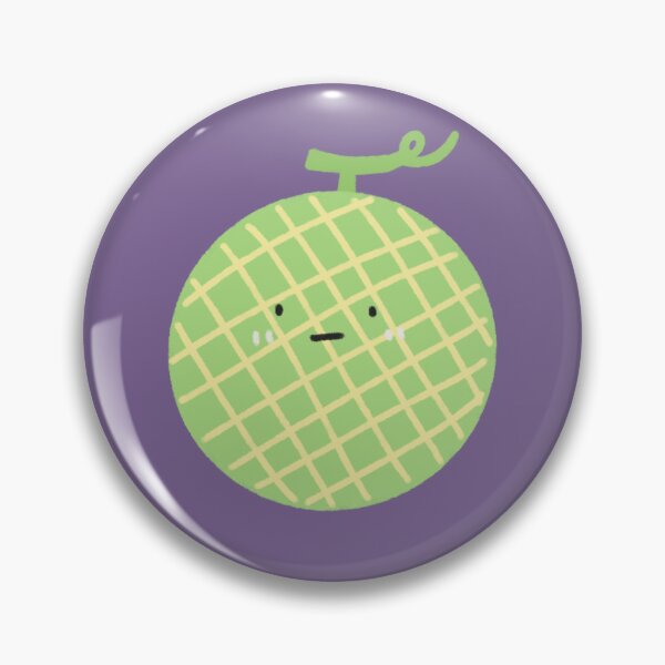 Item preview, Cute Melon Character with Face designed and sold by bySunnieStudio.