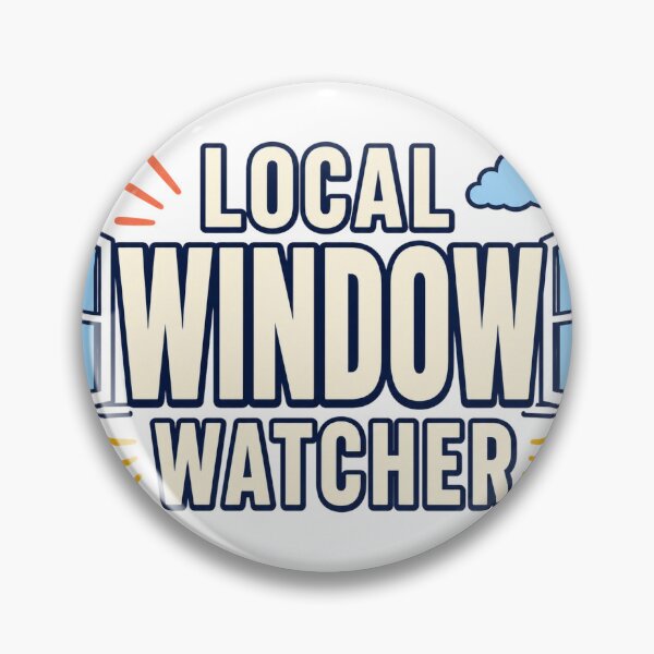 Item preview, Local Window Watcher Typography designed and sold by aihrgdesign.