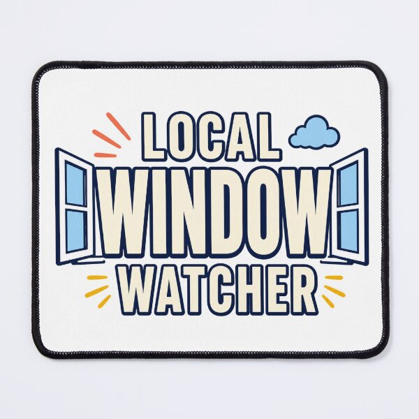 Item preview, Local Window Watcher Typography designed and sold by aihrgdesign.