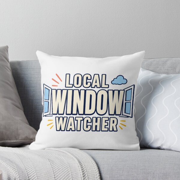 Item preview, Local Window Watcher Typography designed and sold by aihrgdesign.