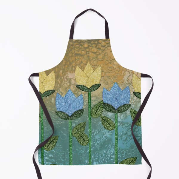 Item preview, Yellow and Blue Tulips designed and sold by emilykcreations.