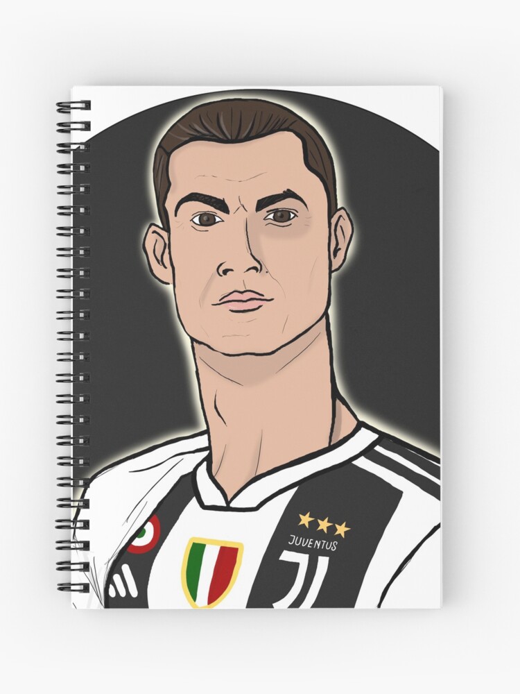 HOW TO DRAW RONALDO STEP BY STEP in 20MIN - Cristiano Ronaldo at Juventus -  YouTube