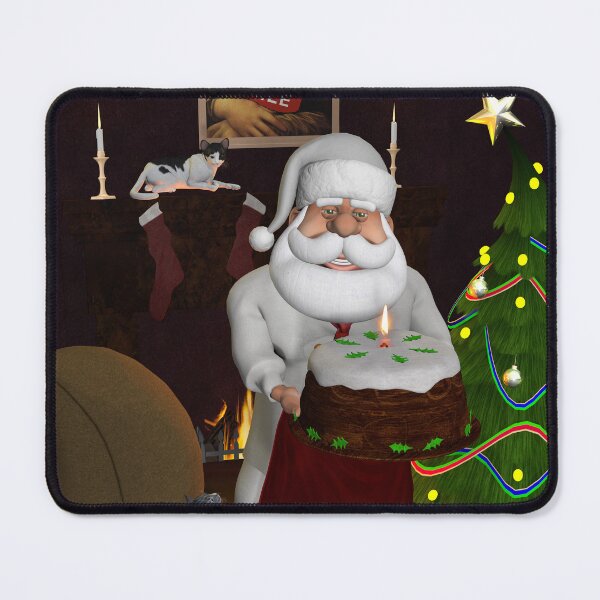 Item preview, Santa Claus Wishing Happy Birthday designed and sold by Mythos57.