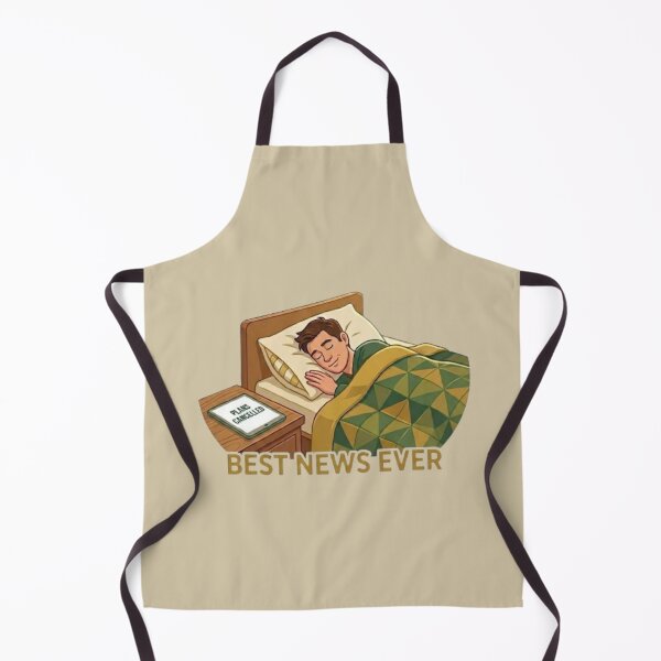 Item preview, Plans Cancelled Best News Ever Funny Introvert designed and sold by Northern Glow Art.