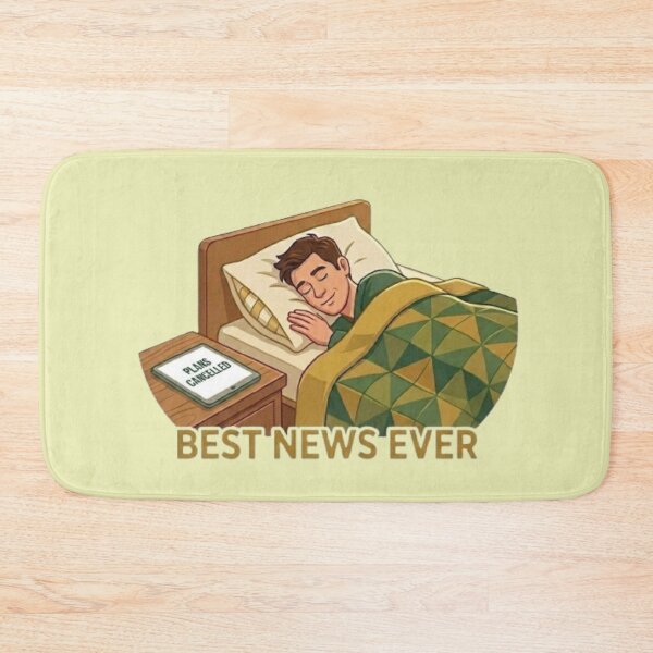 Item preview, Plans Cancelled Best News Ever Funny Introvert designed and sold by Northern Glow Art.